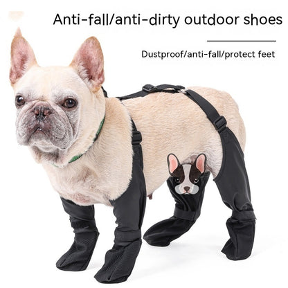 Waterproof Adjustable Dog Boots | Breathable Outdoor Paw Protectors